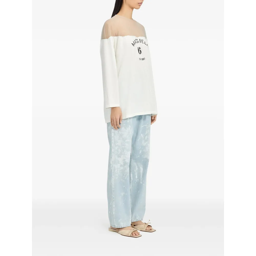 T-shirt MM6 White sold by Lord & Taylor product image thumbnail 3