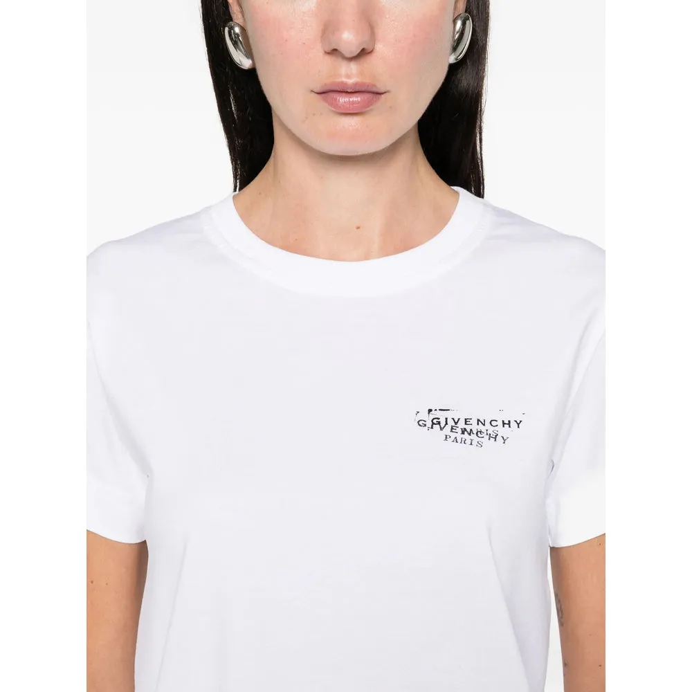 T-shirt White Cotton sold by Lord & Taylor product image thumbnail 3