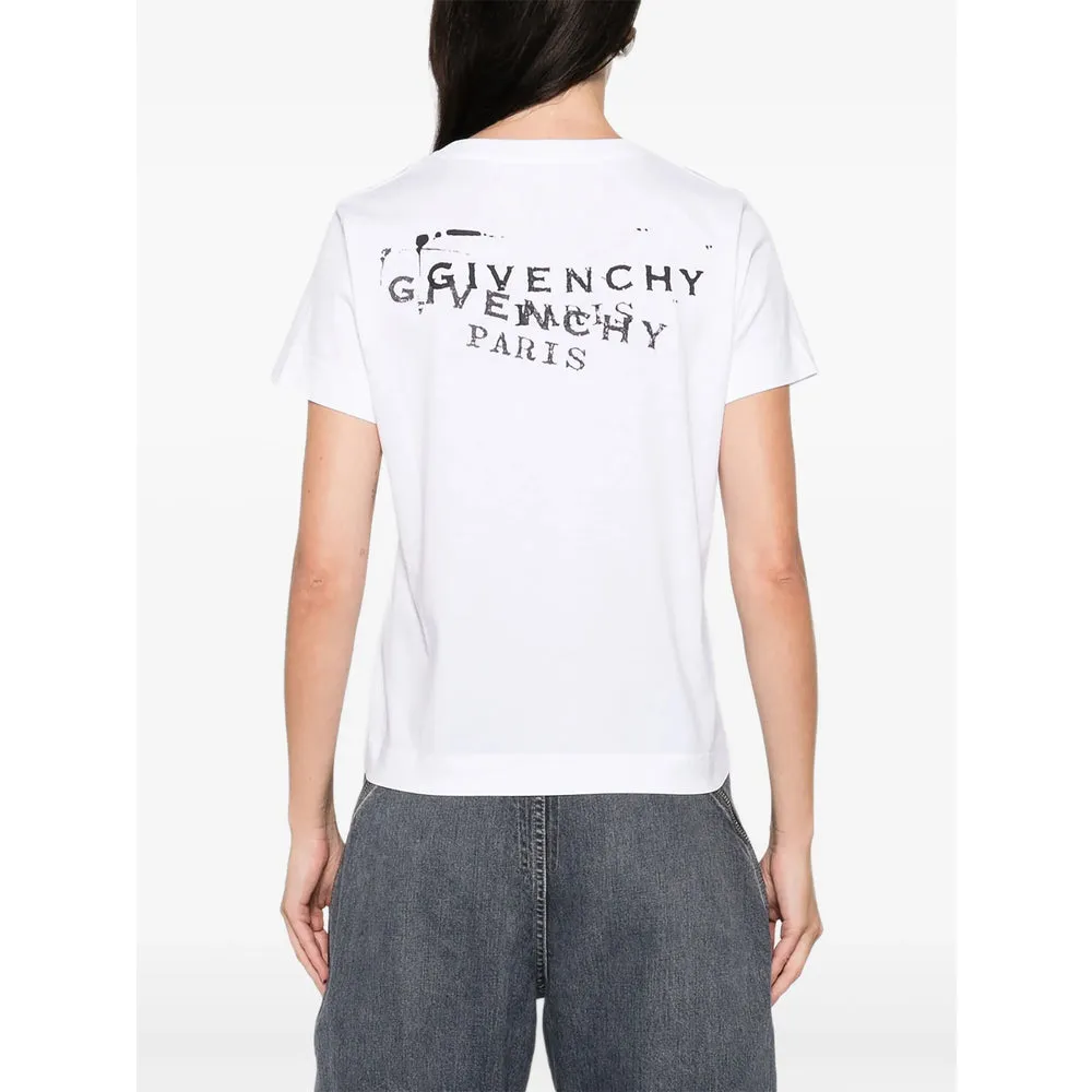 T-shirt White Cotton sold by Lord & Taylor product image thumbnail 4