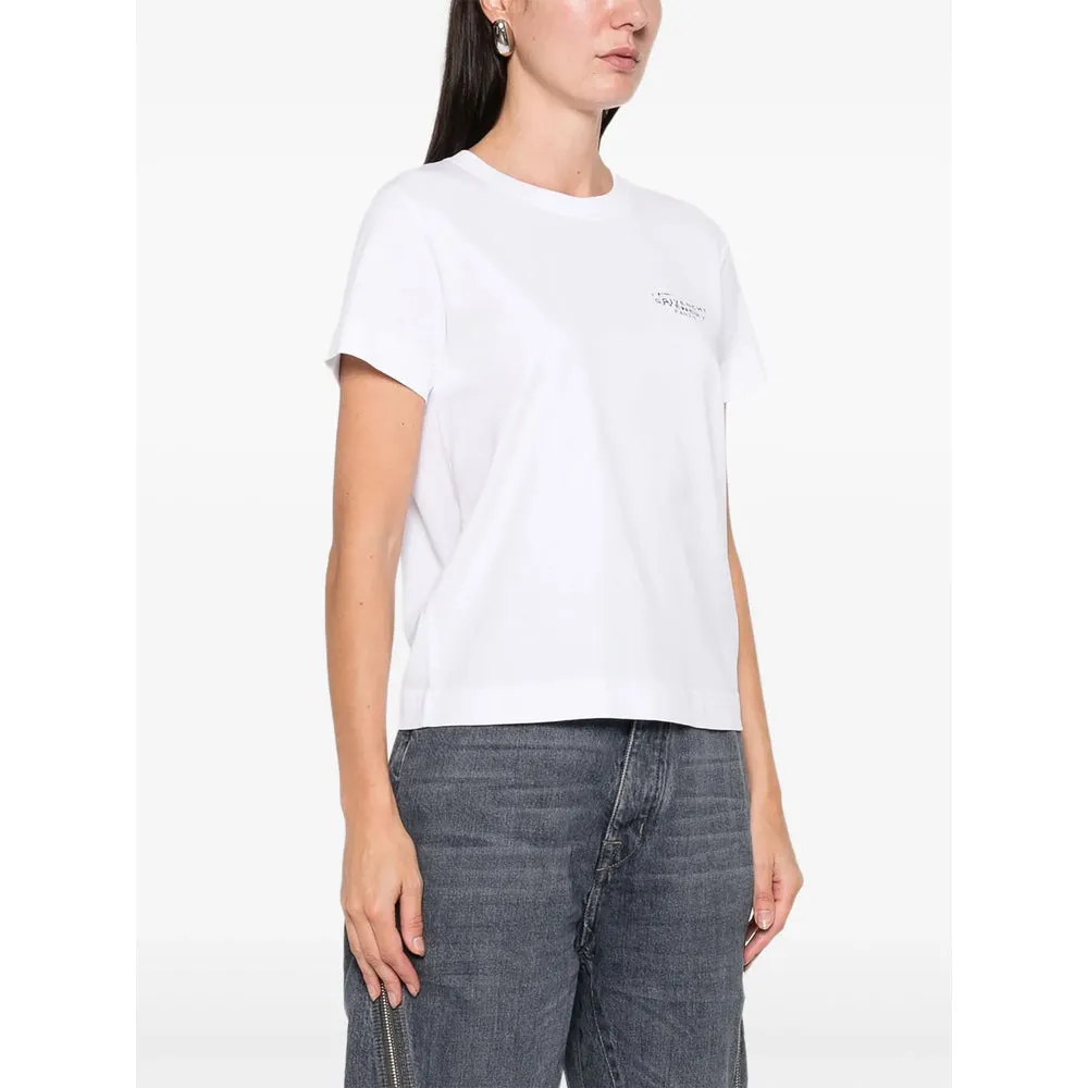 T-shirt White Cotton sold by Lord & Taylor product image thumbnail 5