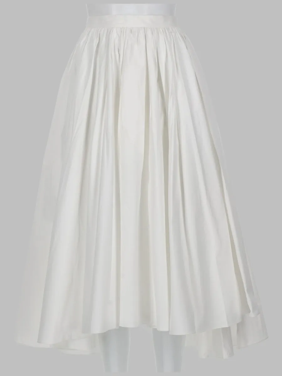 Midi Skirt in Cotton Poplin sold by Lord & Taylor