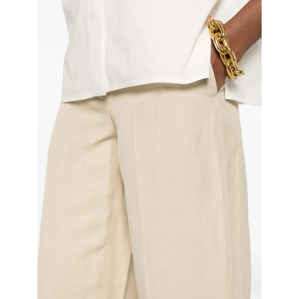 Straight Trousers Linen-Blend sold by Lord & Taylor product image thumbnail 5