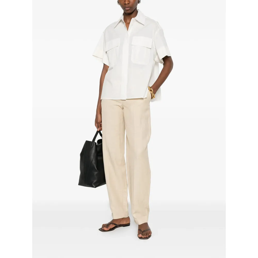 Straight Trousers Linen-Blend sold by Lord & Taylor product image thumbnail 2