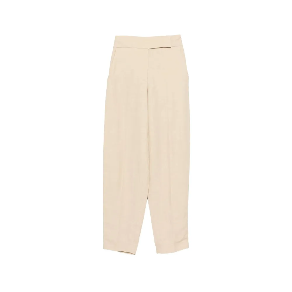 Straight Trousers Linen-Blend sold by Lord & Taylor