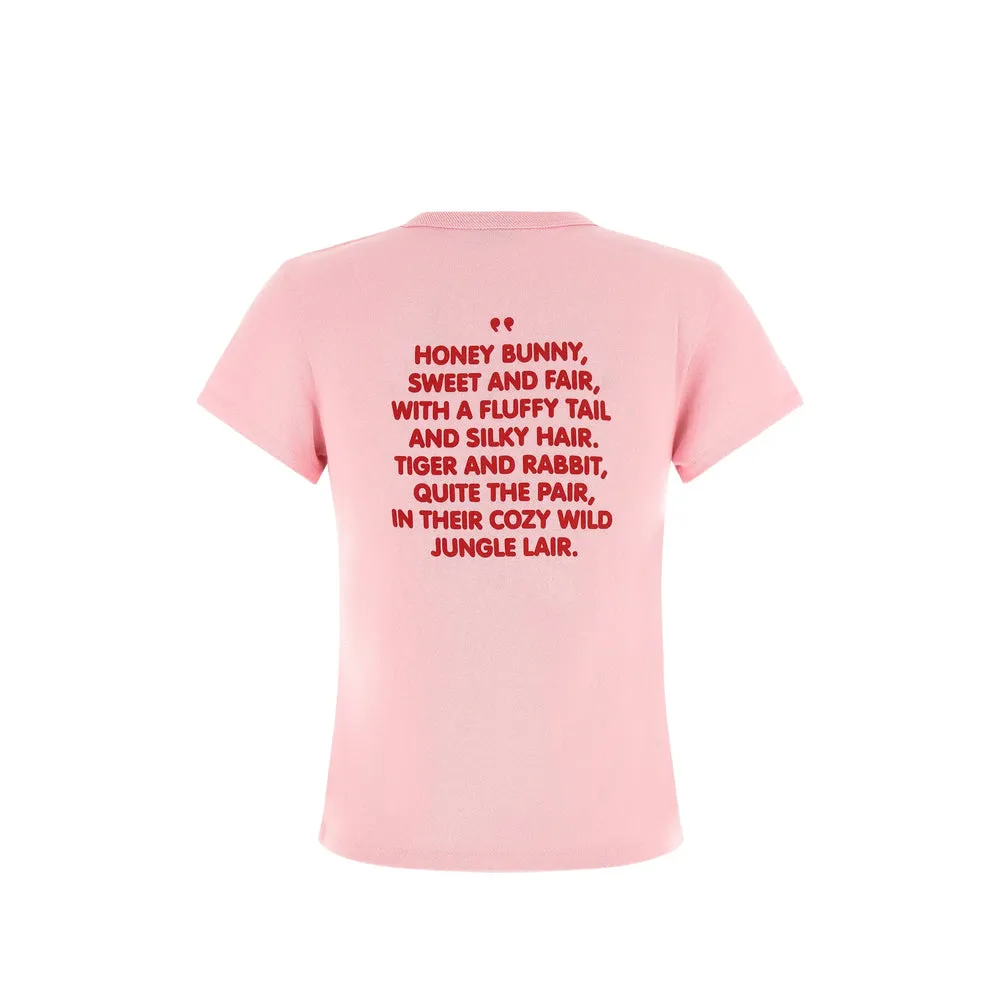 Crewneck T-shirt Pink sold by Lord & Taylor product image thumbnail 2