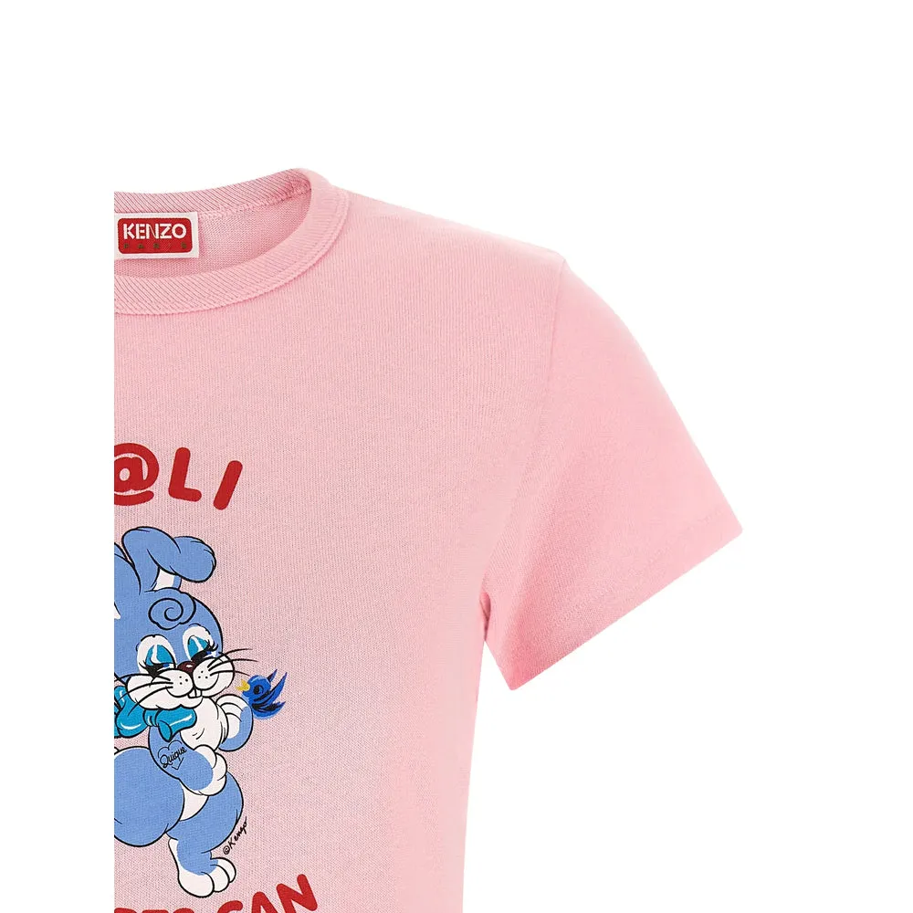 Crewneck T-shirt Pink sold by Lord & Taylor product image thumbnail 4