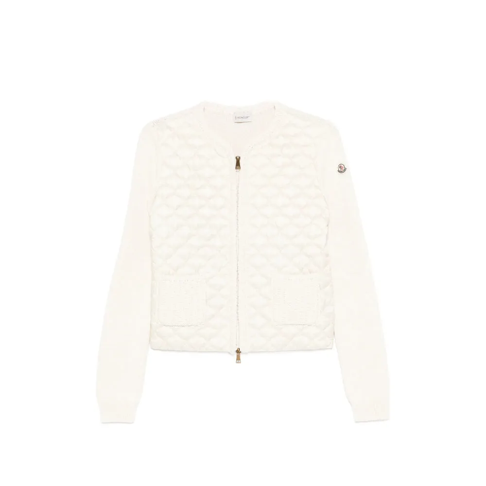 Cropped Quilted Jacket Neutrals sold by Lord & Taylor