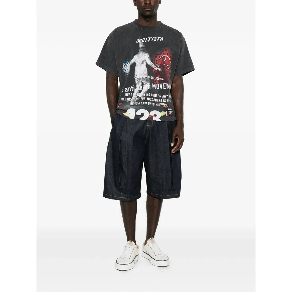 T-shirt Grey Cotton sold by Lord & Taylor product image thumbnail 3