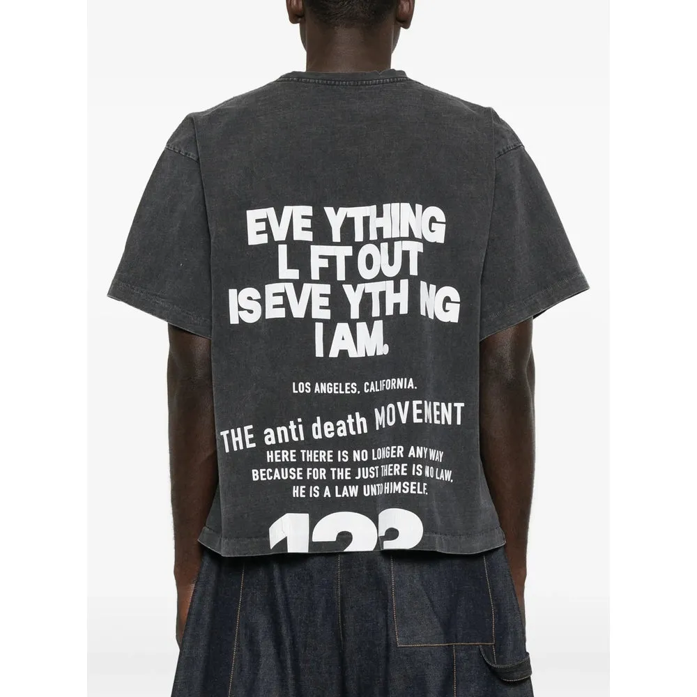 T-shirt Grey Cotton sold by Lord & Taylor product image thumbnail 5
