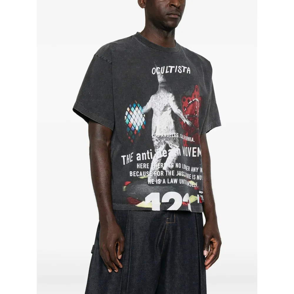 T-shirt Grey Cotton sold by Lord & Taylor product image thumbnail 2