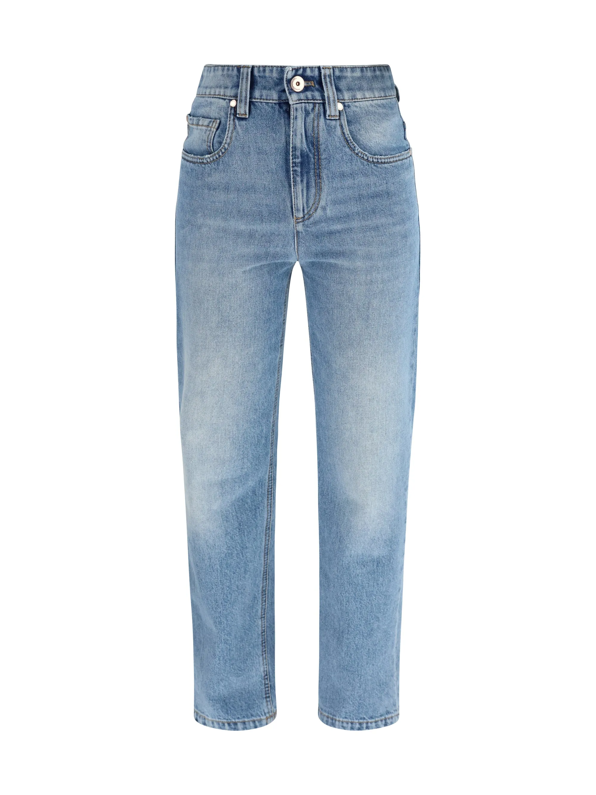 Denim Pants Retro Vintage Blue sold by Lord & Taylor