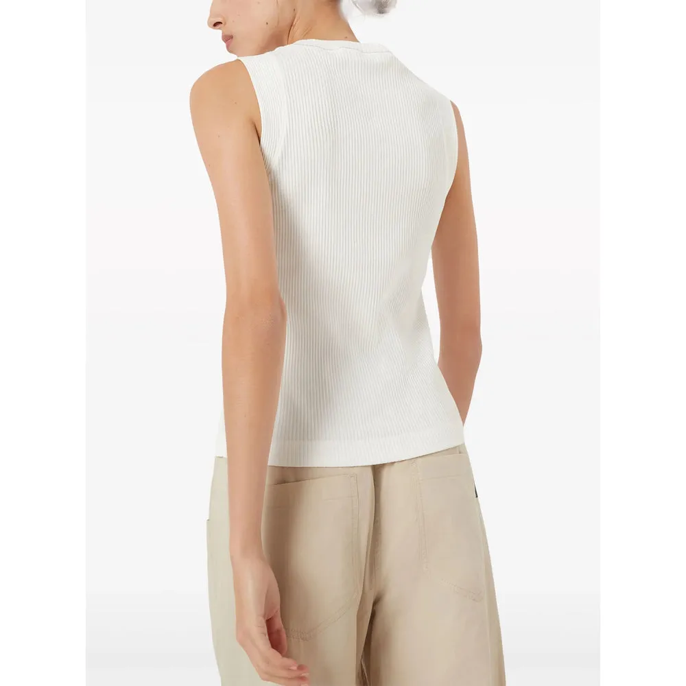 Top White Cotton sold by Lord & Taylor product image thumbnail 3