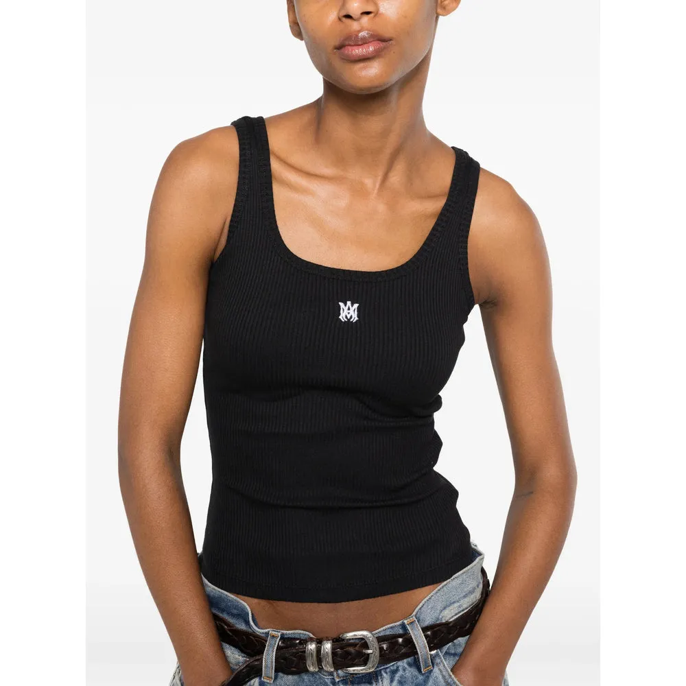 Ribbed Knit Tank Top Black sold by Lord & Taylor product image thumbnail 5