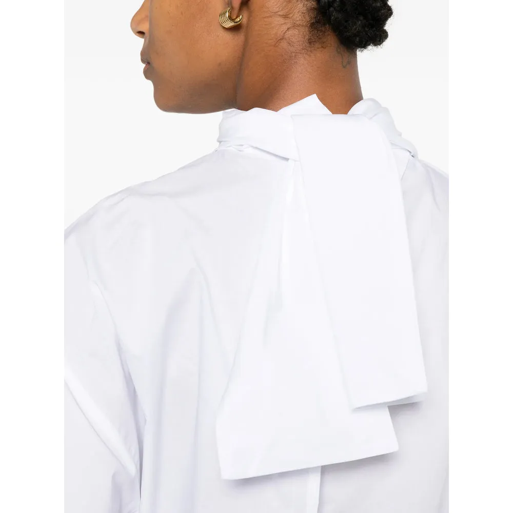 Shirt High-Neck Cotton White sold by Lord & Taylor product image thumbnail 3