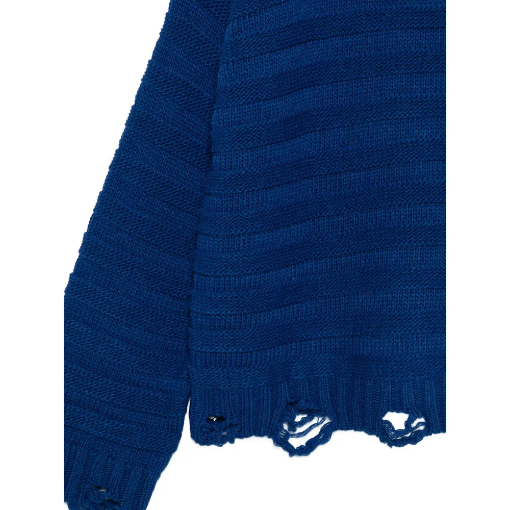 Sweater Ribbed Knit Blue sold by Lord & Taylor product image thumbnail 2