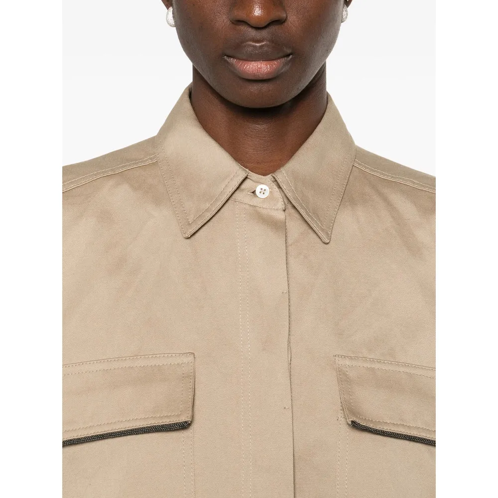 Shirt Cotton-Linen Neutrals sold by Lord & Taylor product image thumbnail 5