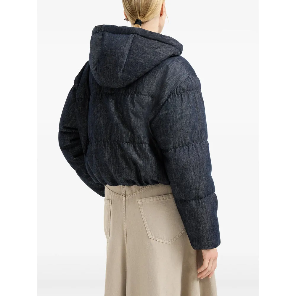 Hooded Puffer Jacket Blue sold by Lord & Taylor product image thumbnail 4