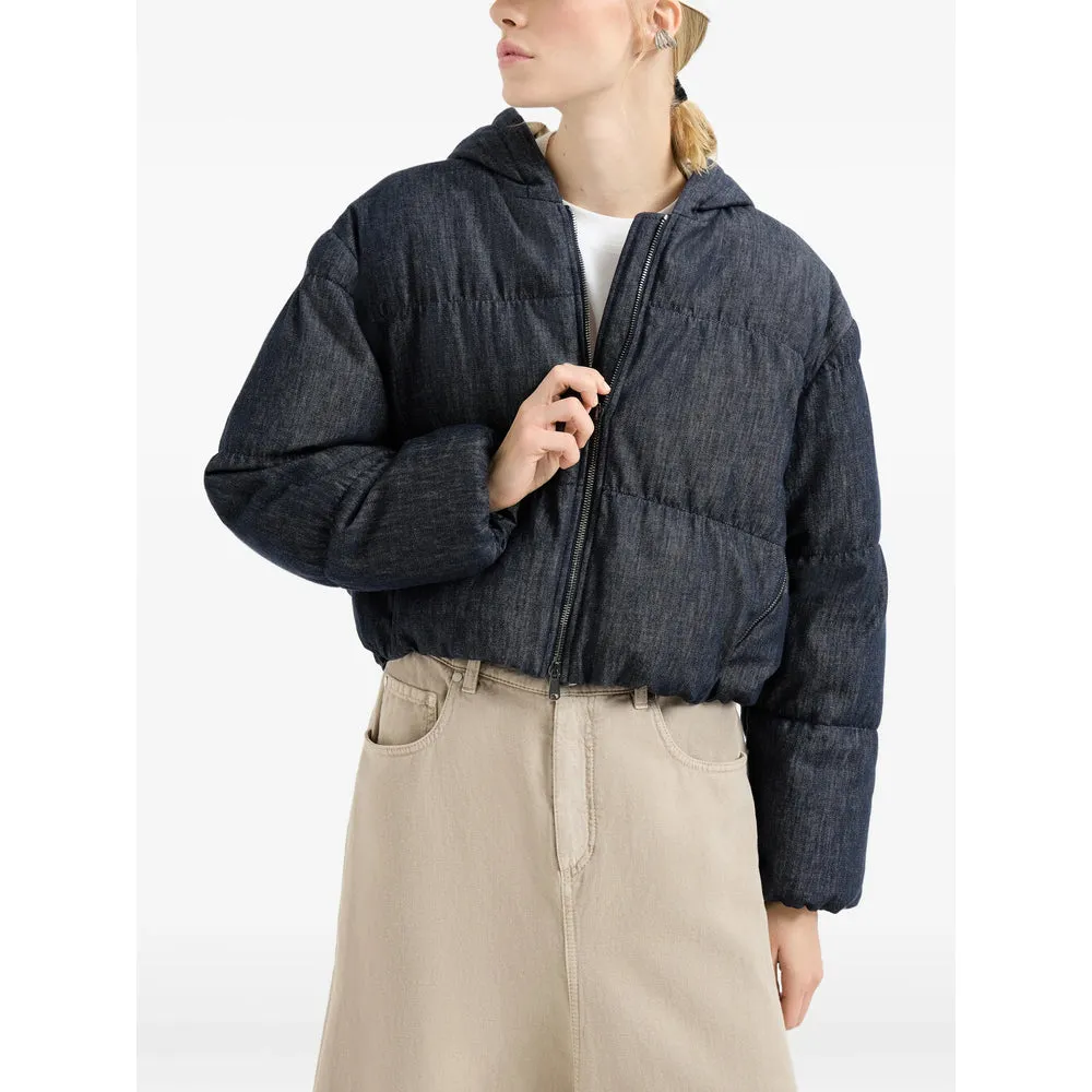 Hooded Puffer Jacket Blue sold by Lord & Taylor product image thumbnail 2