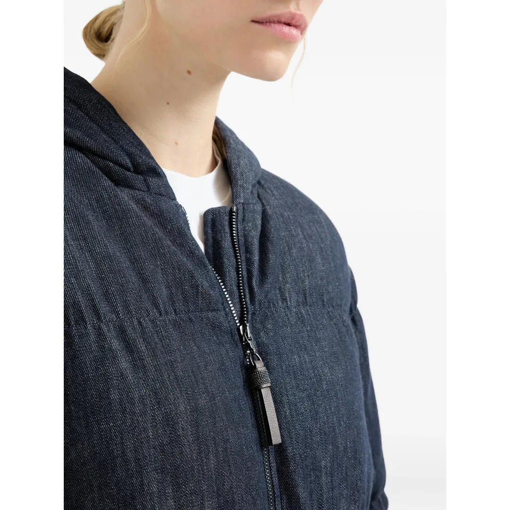 Hooded Puffer Jacket Blue sold by Lord & Taylor product image thumbnail 3