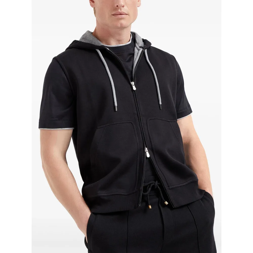 Sleeveless Cotton-Cashmere Hoodie sold by Lord & Taylor product image thumbnail 2