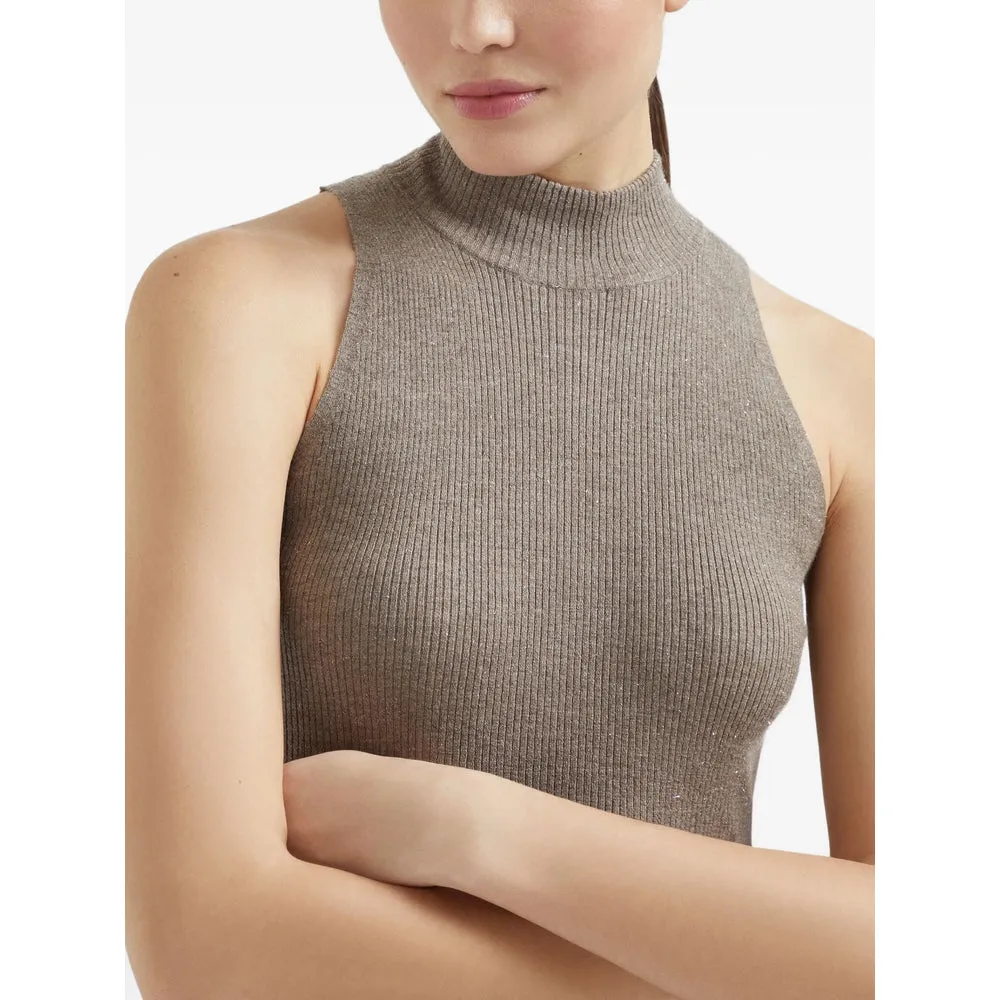 Waistcoat Brown Cashmere Blend sold by Lord & Taylor product image thumbnail 5