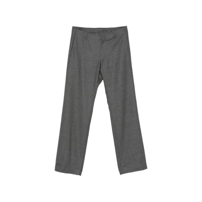 Tailored Trousers Grey Virgin Wool made by Maison Margiela