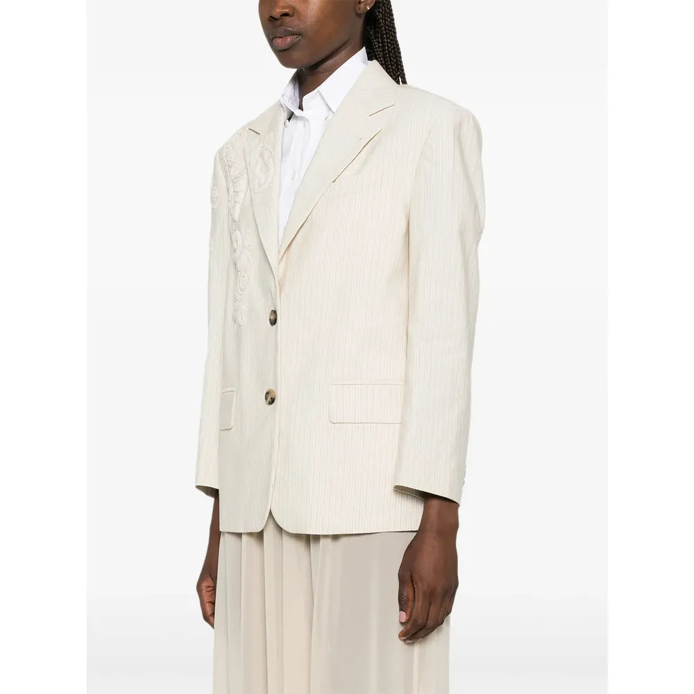 Cotton Blazer, Neutrals sold by Lord & Taylor product image thumbnail 5