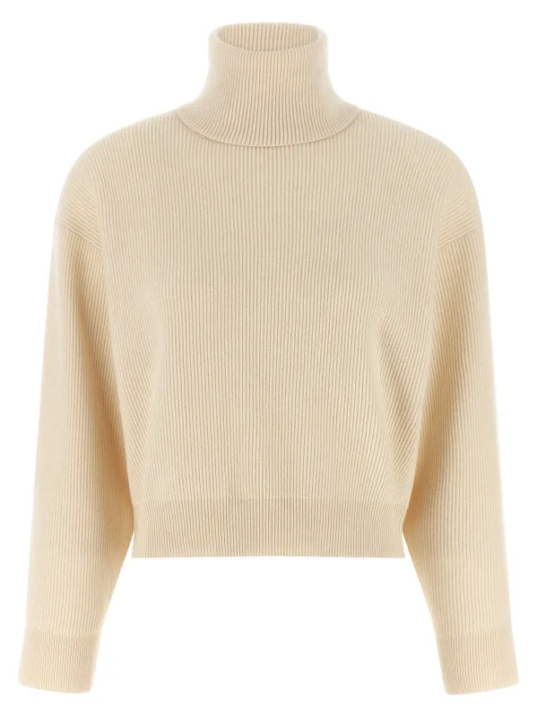 English ribbed sweater made by Brunello Cucinelli