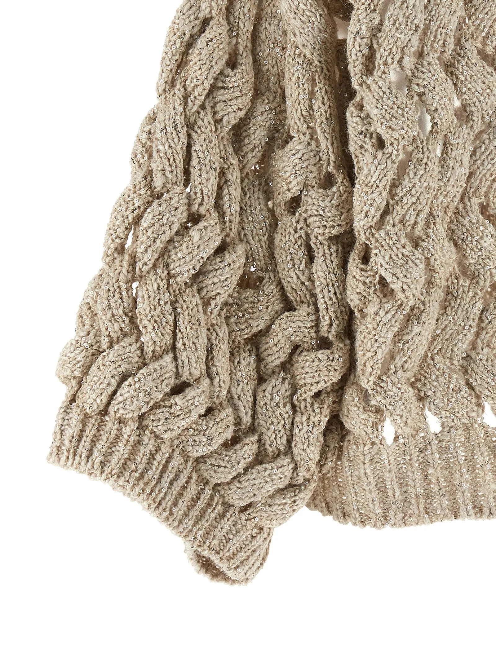 'Dazzling Cable' cardigan sold by Lord & Taylor product image thumbnail 4
