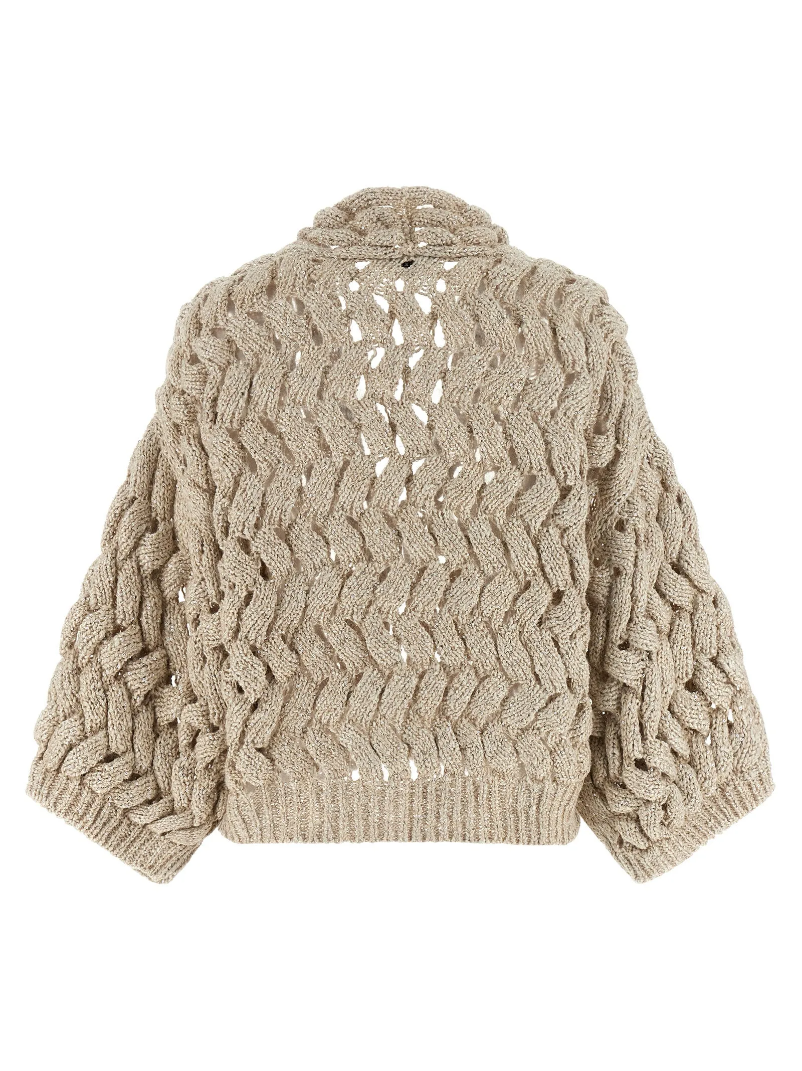 'Dazzling Cable' cardigan sold by Lord & Taylor product image thumbnail 2