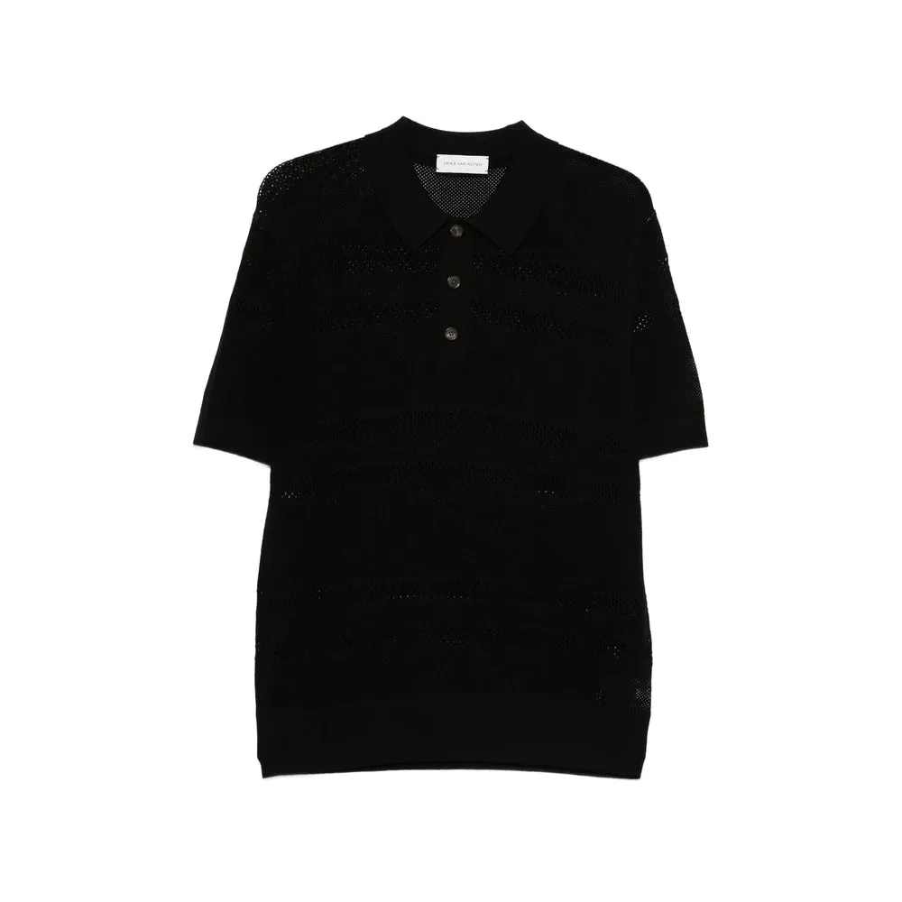 Polo Collar Short Sleeves Sweater sold by Lord & Taylor