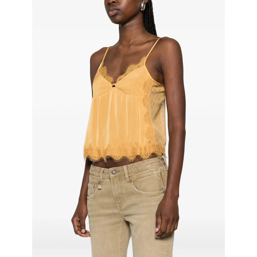 V-Neck Keyhole Blouse with Lace Trim sold by Lord & Taylor product image thumbnail 3
