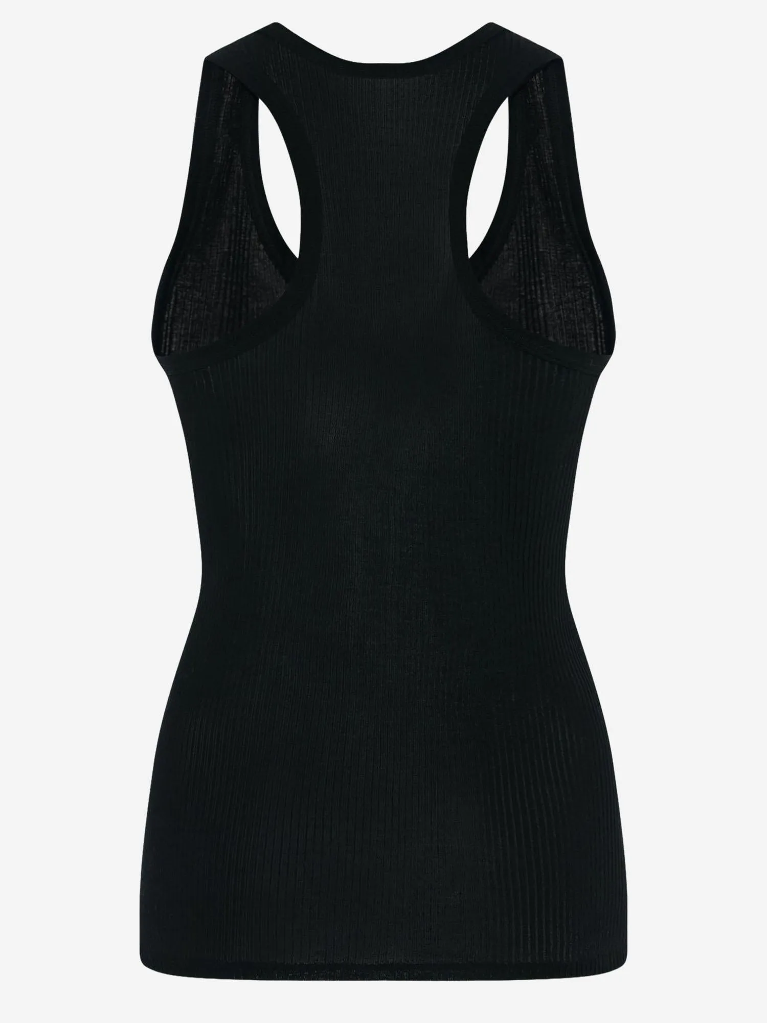 Cotton Tank Top Black sold by Lord & Taylor product image thumbnail 5