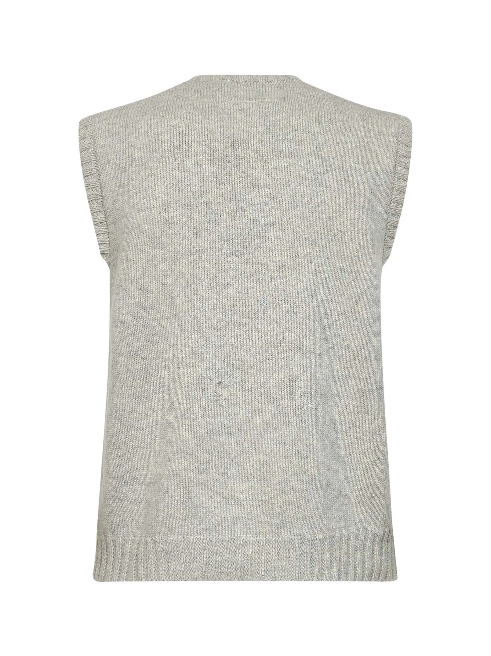 Knit Vest Melange Grey sold by Lord & Taylor product image thumbnail 2