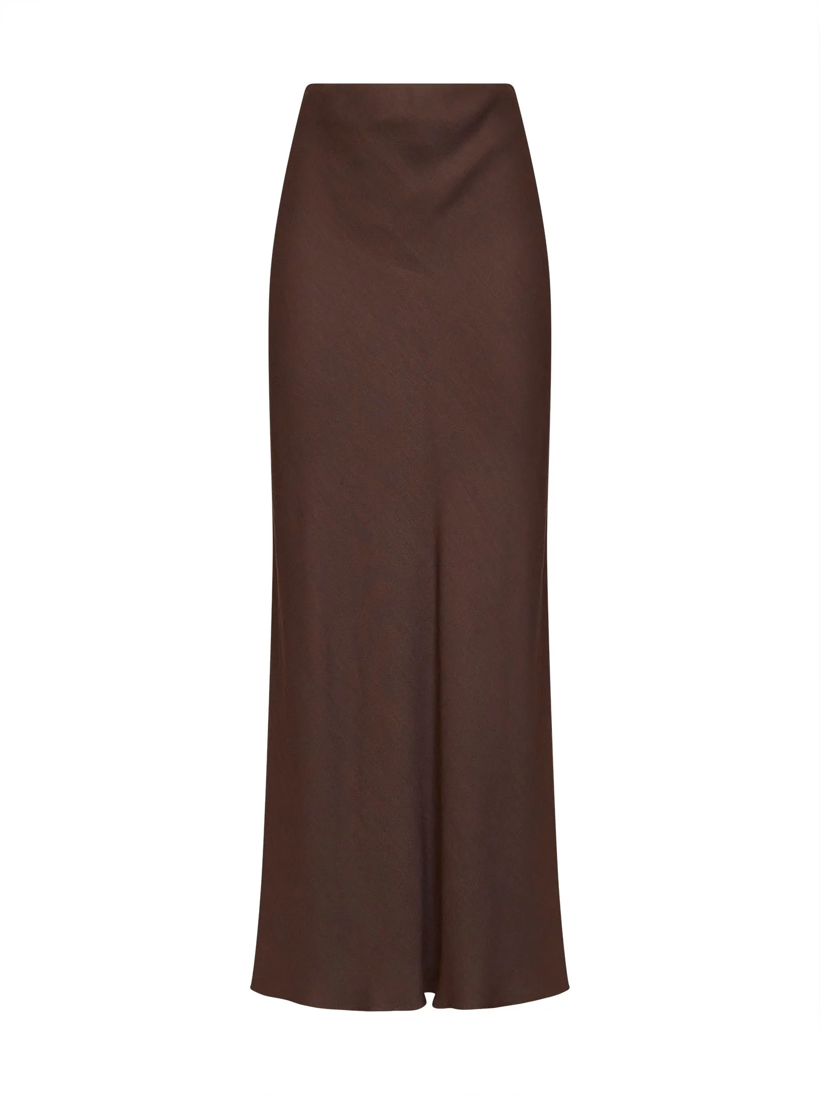Skirt Bias-Cut Long Cocoa Viscose-Linen sold by Lord & Taylor product image thumbnail 2