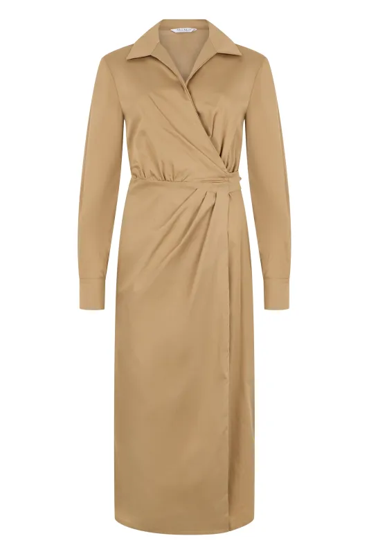MIDI DRESS IN COTTON made by MaxMara