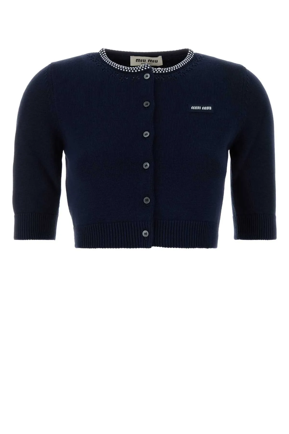NAVY BLUE COTTON CARDIGAN sold by Lord & Taylor