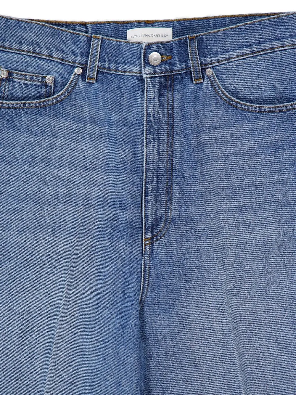 ICONIC BLUE WIDE LEG JEANS sold by Lord & Taylor product image thumbnail 2