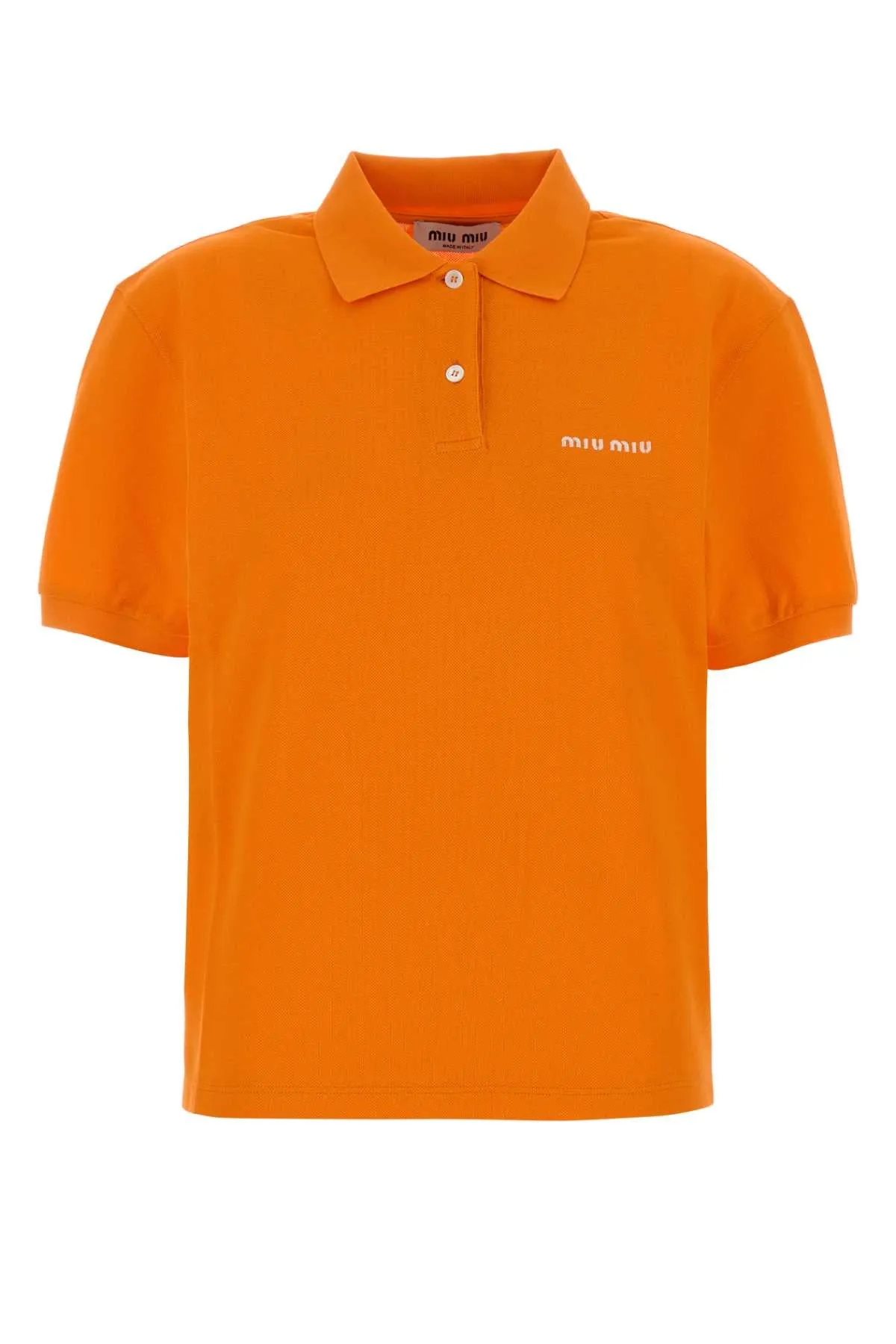 ORANGE PIQUET POLO SHIRT sold by Lord & Taylor