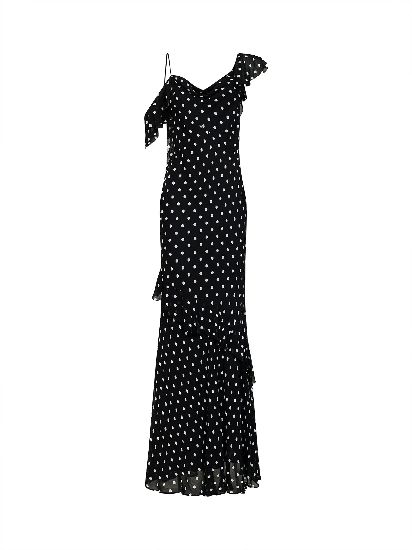 Maxi Dress Georgette Black sold by Lord & Taylor