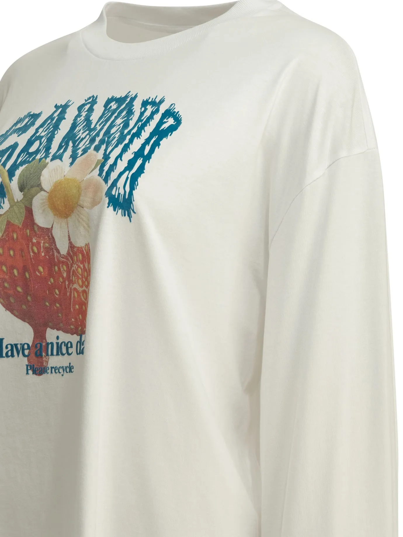 "STRAWBERRY" CREW-NECK T-SHIRT sold by Lord & Taylor product image thumbnail 4