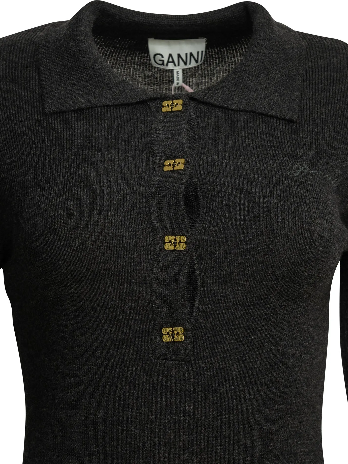 LOGO POLO SWEATER sold by Lord & Taylor product image thumbnail 3