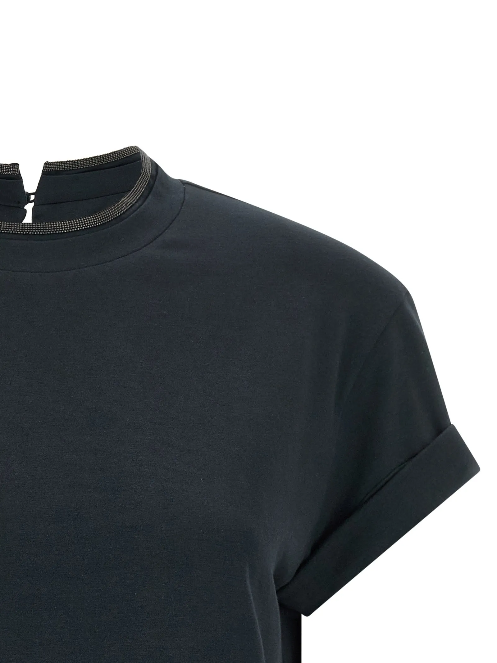 'Shiny Collar' T-shirt sold by Lord & Taylor product image thumbnail 3