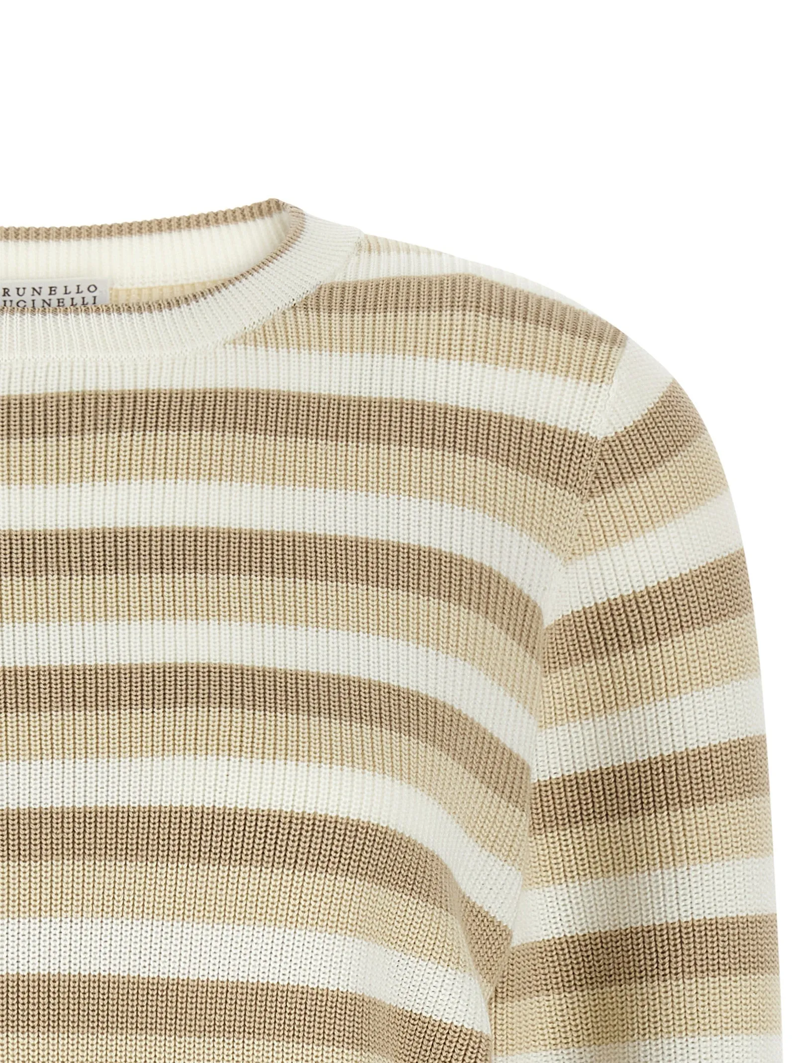 Striped cotton sweater sold by Lord & Taylor product image thumbnail 3