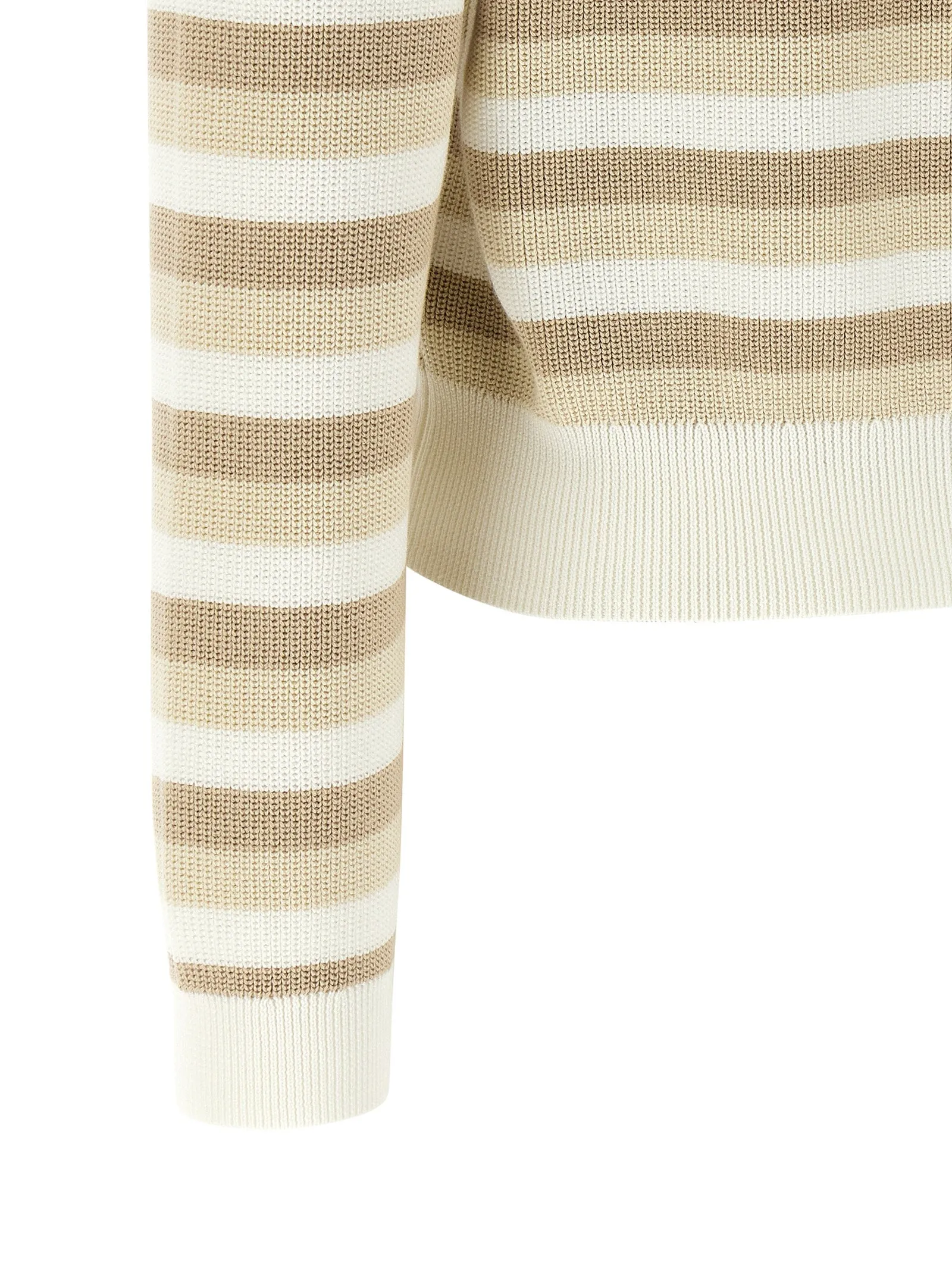 Striped cotton sweater sold by Lord & Taylor product image thumbnail 4