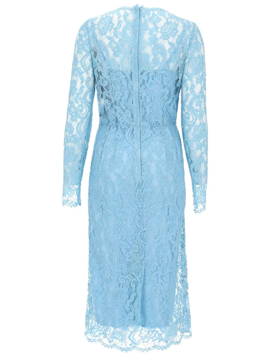 Sheath Dress in Azure Cordonetto Lace sold by Lord & Taylor product image thumbnail 2