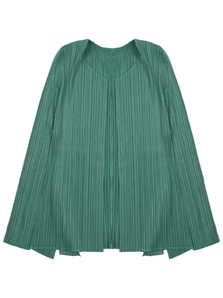 Cardigan Pleated Green sold by Lord & Taylor