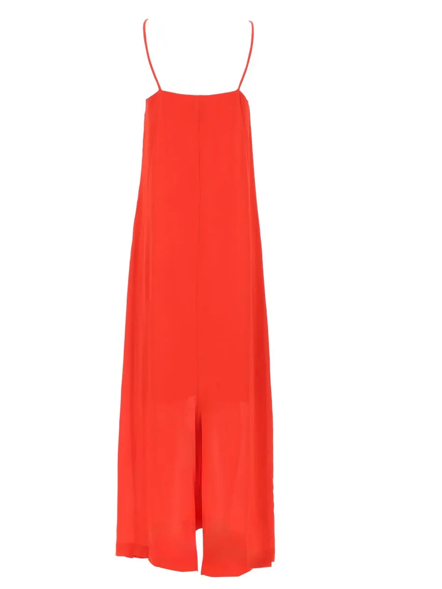 Long Dress V-Neck Red sold by Lord & Taylor product image thumbnail 2