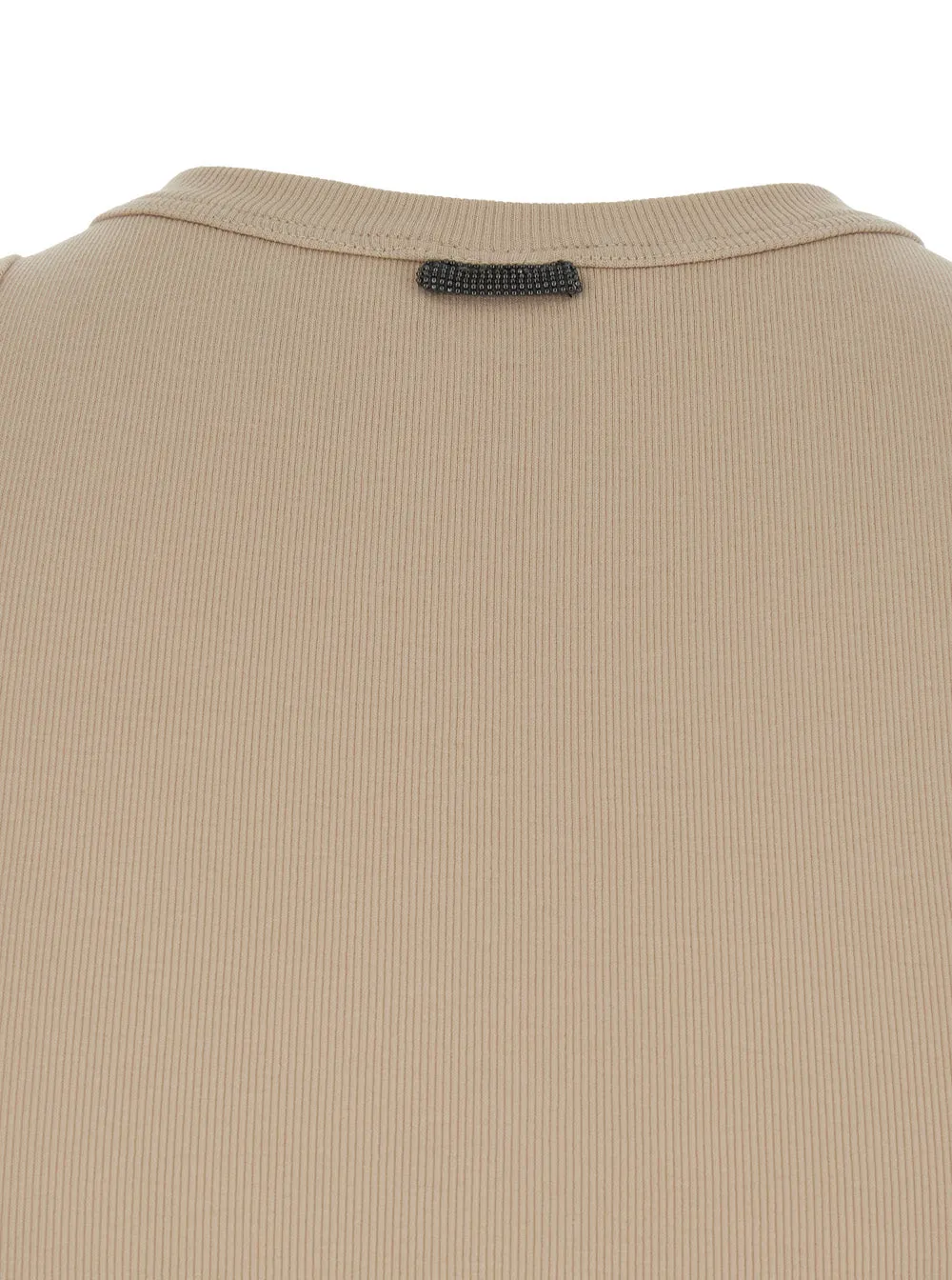 Crew Neck Sleeveless Top Beige sold by Lord & Taylor product image thumbnail 3