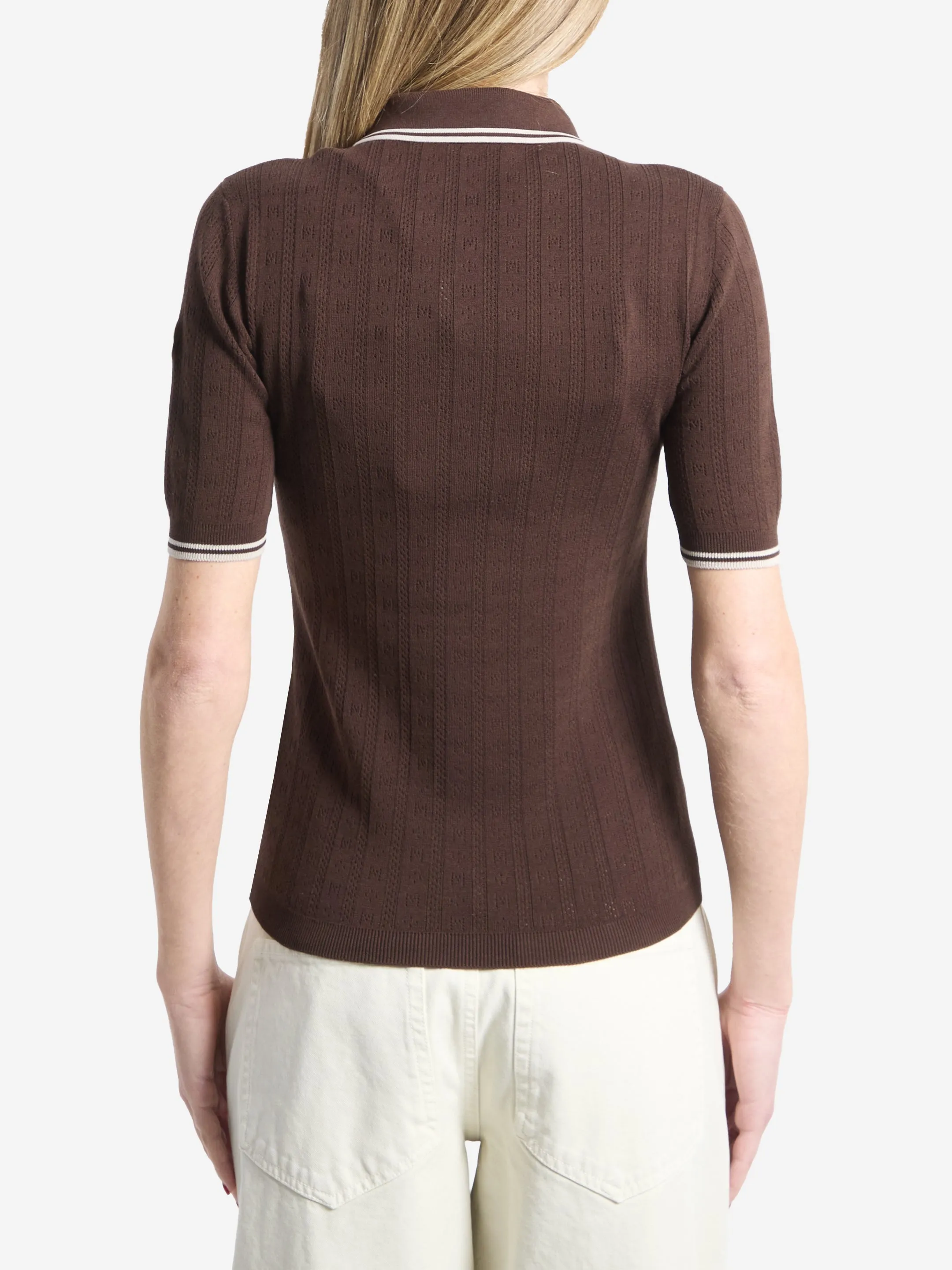 Cotton polo shirt sold by Lord & Taylor product image thumbnail 2